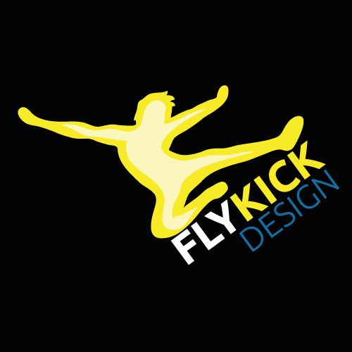 FlyKick Design logo